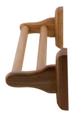 Alfi AB5505 24" Double Rack Wooden Towel Bar