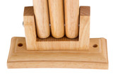 ALFI 16" Triple Rack Wooden Towel Bar - AB5506