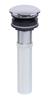Alfi AB9055-PC Polished Chrome Pop Up Drain for Bathroom Sink without Overflow