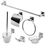 ALFI Polished Chrome 6 Piece Bathroom Accessory Set - AB9509-PC