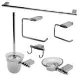 ALFI Polished Chrome 6 Piece Bathroom Accessory Set - AB9515-PC