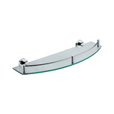 Alfi AB9547 Polished Chrome Wall Mounted Glass Shower Shelf