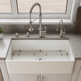 ALFI Solid Stainless Steel Kitchen Sink Grid 33.5" x 15.5" for ABF3618 Sink