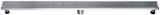 ALFI 47" Stainless Steel Linear Shower Drain with Groove Lines - ABLD47D