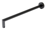 ALFI Black Matte 16" Round Wall Shower Arm - ABSA16R-BM