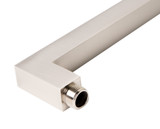 ALFI Brushed Nickel 16" Square Wall Shower Arm - ABSA16S-BN