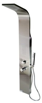 ALFI Modern Stainless Steel Shower Panel with 2 Body Sprays - ABSP20