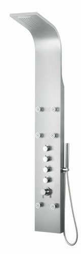 Alfi ABSP40 Stainless Steel Shower Panel with 6 Body Sprays