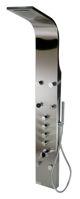 ALFI Stainless Steel Shower Panel with 6 Body Sprays - ABSP40