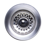 ALFI Brushed Stainless Steel 3 1/2" Basket Strainer Drain - ABST35-BSS