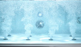 ALFI EAGO 6 ft Clear Rectangular Acrylic Whirlpool Bathtub for Two - AM196ETL