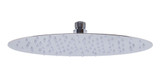 ALFI 12" Oval Polished Solid Stainless Steel Ultra Thin Rain Shower Head - RAIN128-PSS