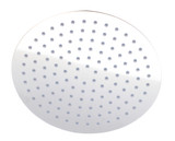 ALFI Solid Brushed Stainless Steel 12" Round Ultra Thin Rain Shower Head - RAIN12R-BSS
