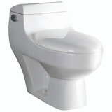 EAGO TB108 One Piece High Efficiency Low Flush Eco-Friendly Ceramic Toilet