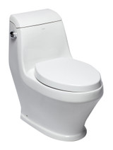 EAGO TB133 Single Flush One Piece Ceramic Toilet