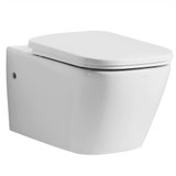 ALFI EAGO White Modern Ceramic Wall Mounted Toilet Bowl - WD390