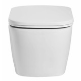 ALFI EAGO White Modern Ceramic Wall Mounted Toilet Bowl - WD390