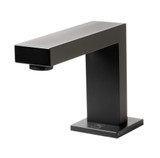 ALFI Black Matte Widespread Two Handle Modern Bathroom Faucet - AB1322-BM