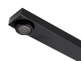 ALFI Black Matte Square Foldable Swivel Tub Spout - AB7701-BM