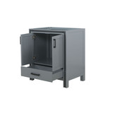 Lexora Ziva 30" Dark Grey Vanity Cabinet Cabinet Only
