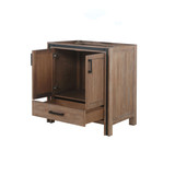 Lexora Ziva 30" Rustic Barnwood Vanity Cabinet Cabinet Only