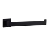 Lexora Bagno Lucido Stainless Steel Towel Holder - Matte Black