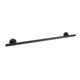 Lexora Bagno Nera Stainless Steel 30" Towel Bar - Matte Black