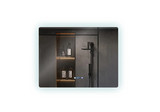 Lexora Lugano 42" Wide x 32" High LED Mirror w/ Defogger