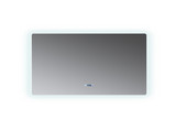 Lexora Lugano 60" Wide x 32" High LED Mirror w/ Defogger