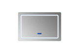 Lexora Caldona 48" Wide x 32" High LED Mirror w/ Defogger