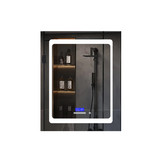 Lexora Bracciano 24" Wide x 32" High LED Medicine Cabinet w/ Defogger