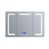 Lexora Lesina 60" Wide x 36" High LED Medicine Cabinet w/ Defogger