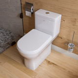 ALFI Brushed Stainless Steel Recessed Toilet Paper Holder with Cover - ABTP77-BSS