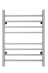 WarmlyYours Sierra Towel Warmer, Polished, Dual Connection, 8 Bars - TW-SR08PS-HP