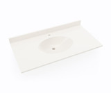 Swanstone Chesapeake 22 x 43 Single Bowl Vanity Sink & Counter Top in Bisque - CH02243.018
