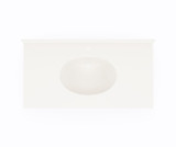 Swanstone CH02243.018 Chesapeake 22 x 43 Single Bowl Vanity Sink & Counter Top in Bisque