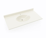 Swanstone CH02243.037 Chesapeake 22 x 43 Single Bowl Vanity Sink & Counter Top in Bone