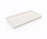 Swanstone 32 x 60 Alcove Shower Pan with Center Drain in Bisque - SF03260MD.018
