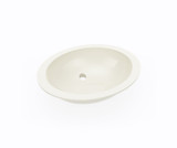 Swanstone UL01613.037 13 x 16  Vanity Single Bowl Sink in Bone