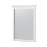 Foremost Hollis 24" Wide x 32 Inch High Framed Wall Mirror - White