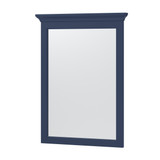 Foremost Lawson  24" Wide x 32 Inch High Framed Wall Mirrorr - Aegean Blue