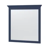 Craft + Main Lawson 32" Wide x 32 Inch High Framed Wall Mirror - Aegean Blue - LSBM3232