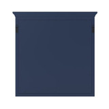 Foremost Lawson 32" Wide x 32 Inch High Framed Wall Mirror - Aegean Blue