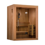 Golden Designs Sundsvall Edition 2 Person Traditional Steam Sauna - Canadian Red Cedar