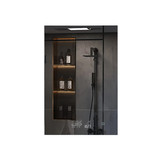 Lexora Savera 24" Wide x 32" Tall LED Medicine Cabinet w/ Defogger