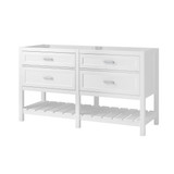 Foremost LSWV6022D Lawson 60" Wide Vanity Cabinet without Top, White