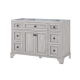 Foremost EBGV4822D Ellery 48" Wide Vanity Cabinet without Top, Vintage Grey