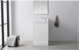 Vanity Art VA5036-W White 36 Inch  Bathroom Vanity with Engineered Marble Top & Backsplash