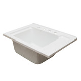 Foremost LS-3021-W 30" White Acrylic Laundry Sink