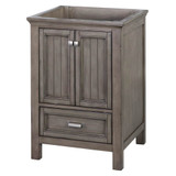 Foremost BAGVT2522D-MB Brantley 25" Distressed Grey Vanity With Mohave Beige Granite Counter Top With White Sink